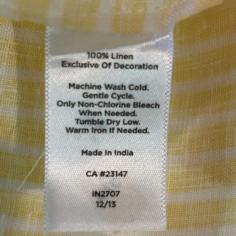 Talbots linen blouse - Picture 4 of 4